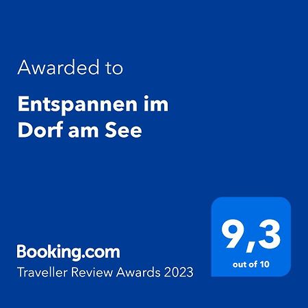 Entspannen Im Dorf Am See Zahren Экстерьер фото